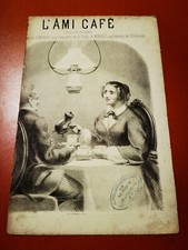 PARTITION MUSICALE - Chanson de table L'AMI CAFÉ par CALVAT et MARIUS