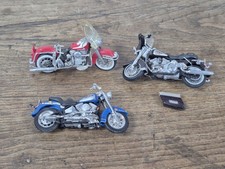 Lot De 3 Moto Harley Davidson