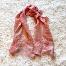 LOEWE Linen Silk Stole Anagram