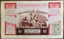 Billet de loterie nationale
