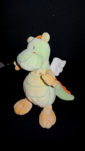 Doudou peluche dragon - peluche,
