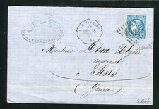 Rare lettre de Merrey pour