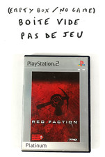 Playstation 2 PS2 VF Red Faction NO GAME EMPTY BOX Fast Shipping