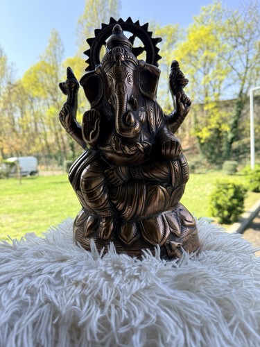 Grande statue ganesh assise - statue,