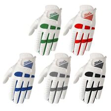 SG Hommes Golf Gants Cabretta Cuir Paume et Pouce Synthétique Arrière 5 Couleurs