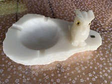 Cendrier hibou vintage en