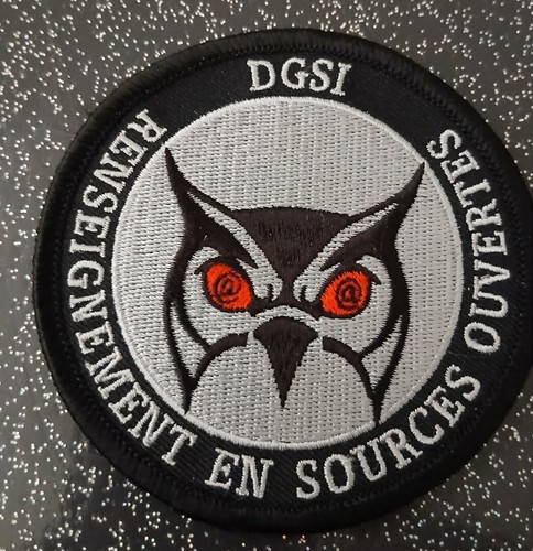 Ecusson police nationale dgsi - nationale, -dgsi