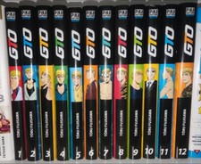 Lot de 12 manga GTO Vol 1 à