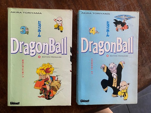 Lot manga 4 bd dbz - eo, 3-4
