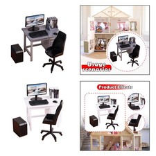 Bureau d'ordinateur et chaise