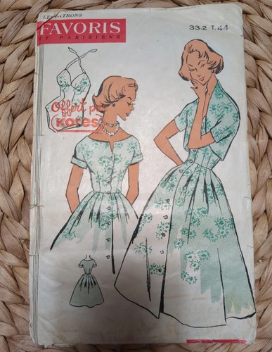 Patron couture vintage - patron,