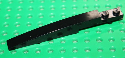 Lego black slope curved - lego,
