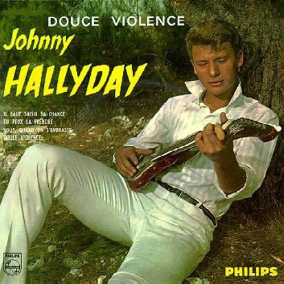 Johnny hallyday douce violence - johnny,
