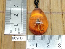 Pendentif résine de - en,