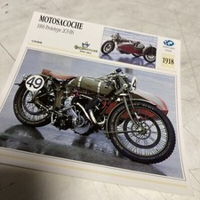 Motosacoche 1000 prototype 2C9-BS carte moto collection Atlas Suisse