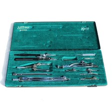 Ancienne boîte de compas KERN Swiss