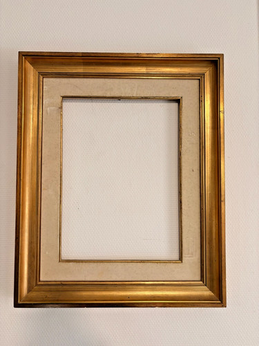 Ancien cadre doré bois - cadre,