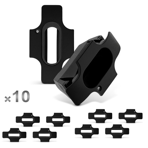 10x clips fixation de - clips,