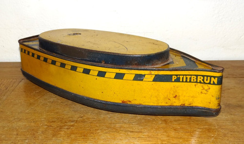Ancienne boite tôle en - en,
