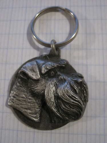 Porte cle chien schnauzer - cle,