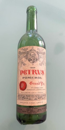 Petrus 1966 Empty Wine Bottle