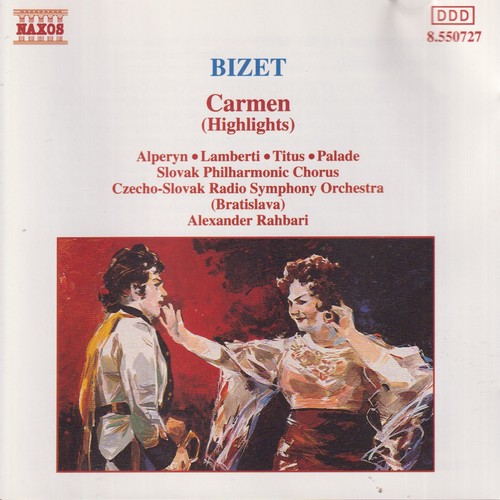Bizet carmen album cd - album,