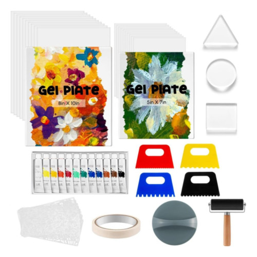 Rockible gel printing plate - gel,