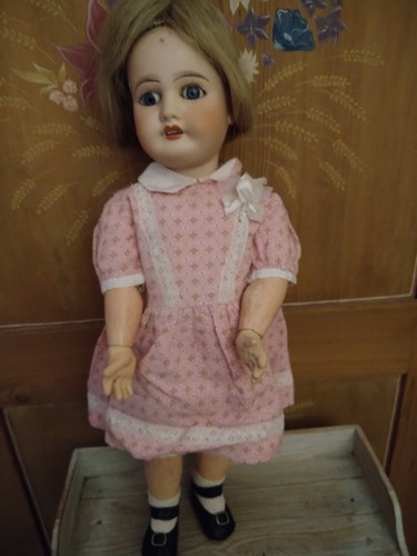 Poupée ancienne limoges jean - limoges,