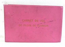 Ancien Livret Carnet de vol