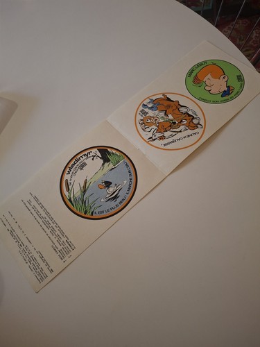 Autocollant spirou année 1973 - année,