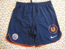 Short Montpellier Nike marine et Orange Football sport vintage Homme - S
