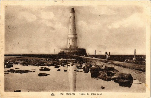 Cpa royan phare - royan, de