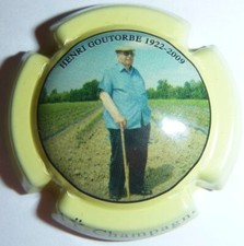 Capsule de Champagne:  Super !!! GOUTORBE Henri , 1922-2009  , n°21 , Promo !