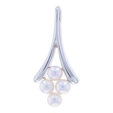 Pendentif perles akoya - pendentif, en
