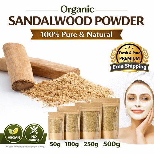 Organic sandalwood powder - organic,