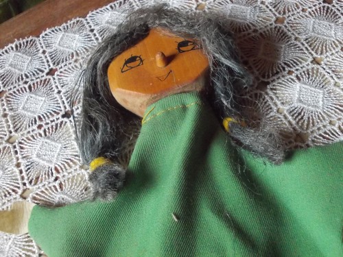 Marotte bois fille - marotte,