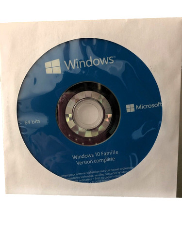 Dvd windows famille home 64 - 10,