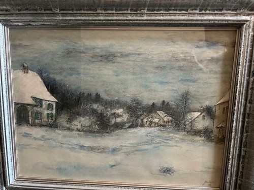 Tableau aquarelle bernard - aquarelle,