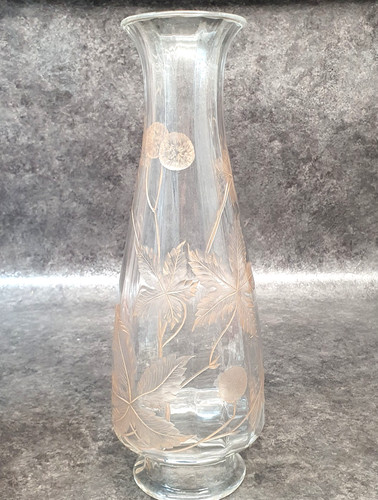 Vase baccarat monté verre - monté,