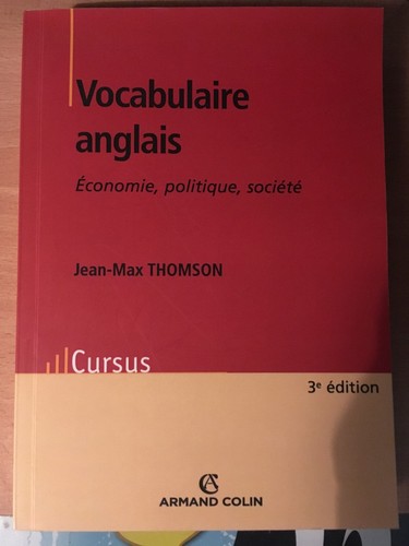 Livre vocabulaire anglais - vocabulaire,