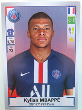 PANINI FOOTBALL KYLIAN MBAPPE PSG FOOT 2019-2020 STICKER 383