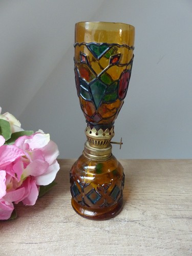 Vintage petite lampe huile - petite,
