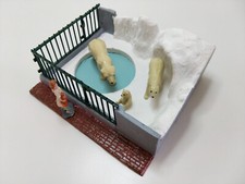 Diorama zoo - Ours polaires