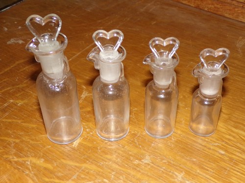 Lot flacons ancien avec - ancien,