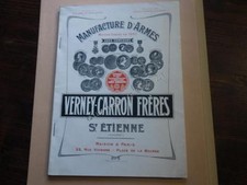 1910.Catalogue manufacture armes Verney Charron (Saint Etienne.chasse).