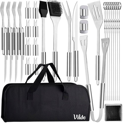 Set outils barbecue 33pcs - d’outils,
