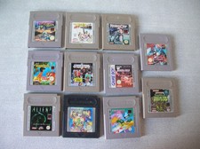 Lot de 11 jeux Game Boy par