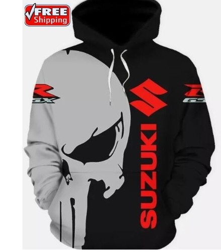 New suzuki motorcycle hoodie - new,