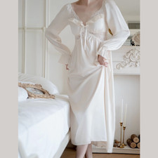 Femme Satin Midi Chemise de