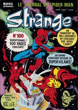 STRANGE N° 100 Avril 1978 avec Transfert Attaché Marvel Comics Collection LUG